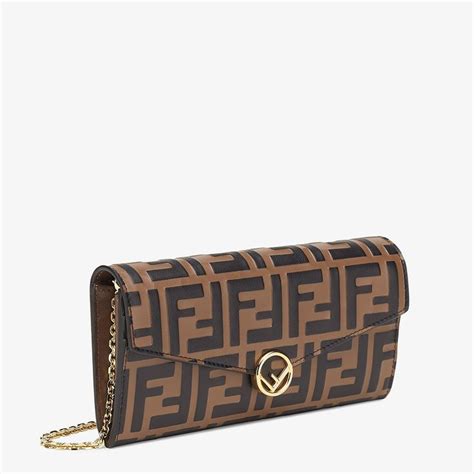 fan pin bag fendi|Fendi leather wallet.